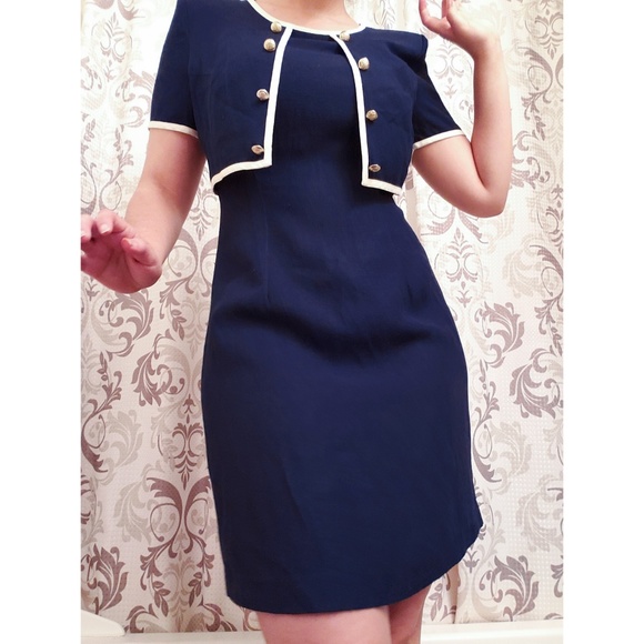 vintage nautical dress